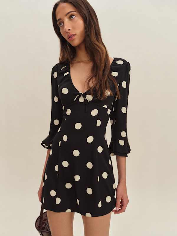 Lyssa Dress - Moon Dot